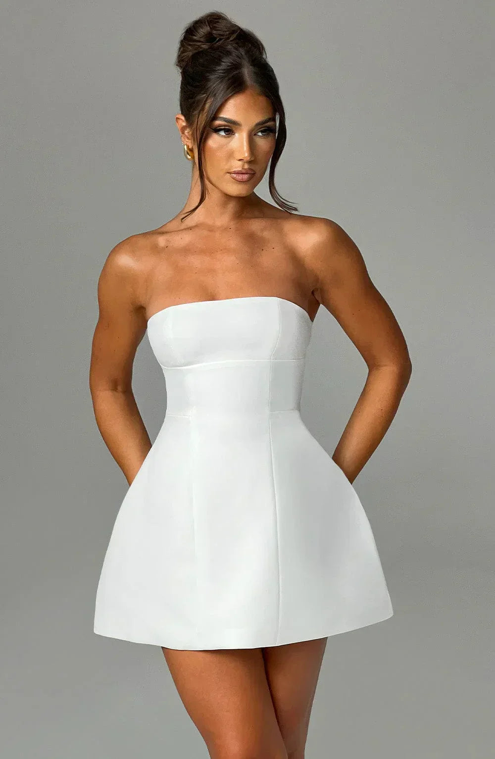 Asha Strapless Mini Dress by SIENA - image 3