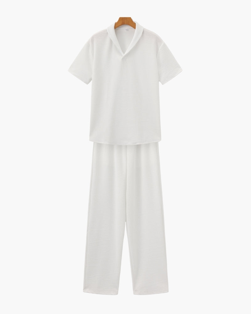 Polo & Trousers Set