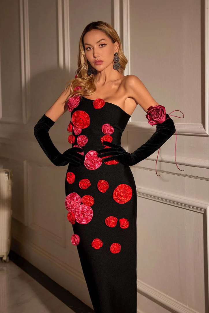 Natalia Floral Midi Dress by SIENA - image 3