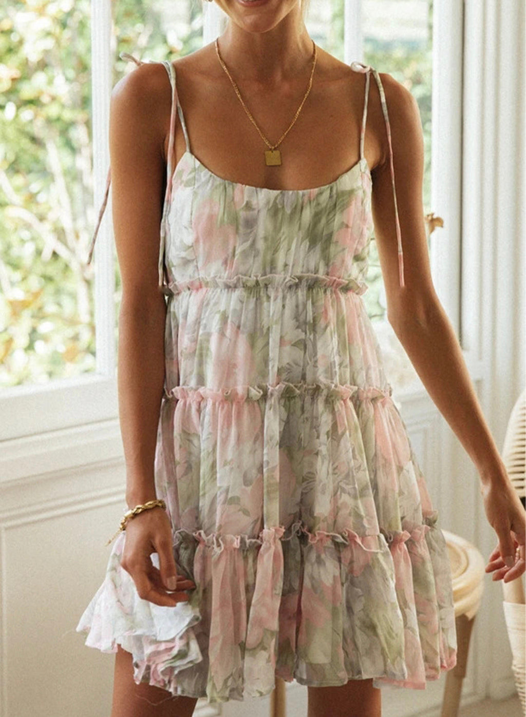 Amazing Floral Mini Dress by SIENA - image 4