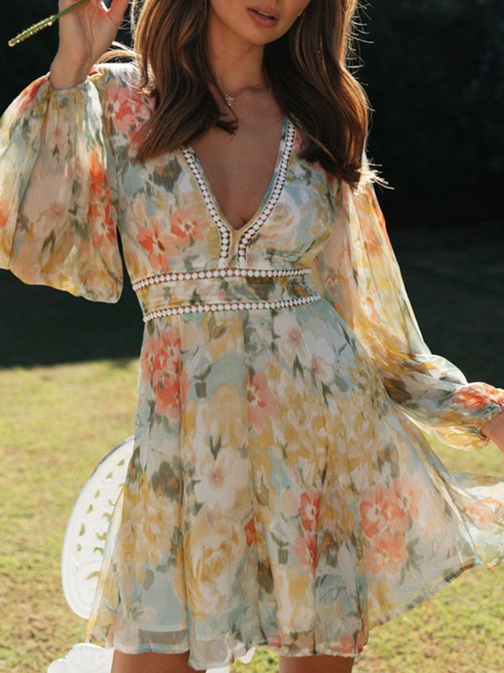 Floral Mini Dress by SIENA