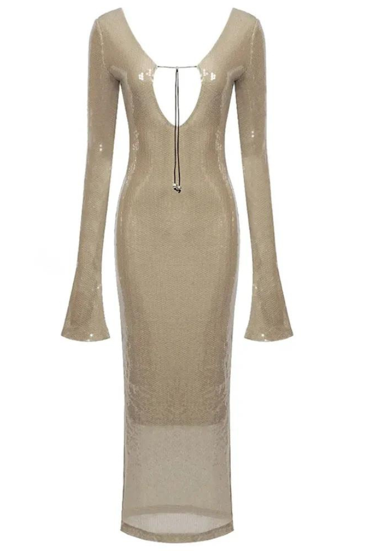 Coraline Faux Leather Midi Dress by SIENA - image 12