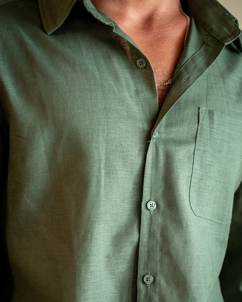 Cape Town 100% Linen Shirt