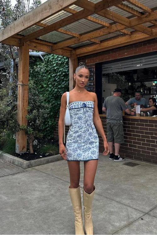 Amaya Floral Mini Dress by SIENA - image 2