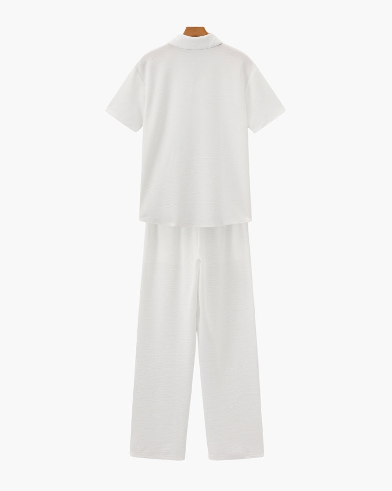 Polo & Trousers Set