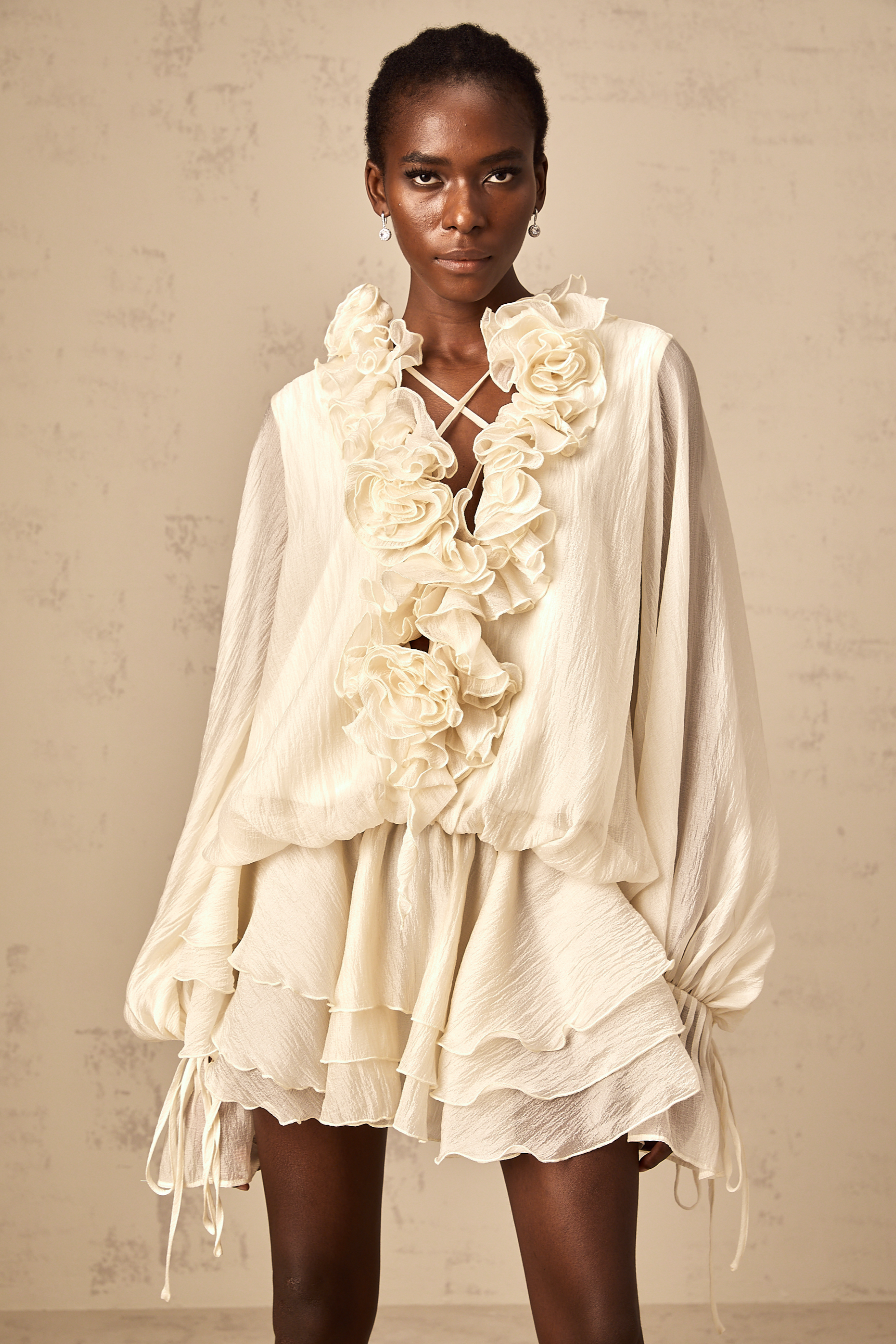 Zephyrine Floral Mini Dress by SIENA