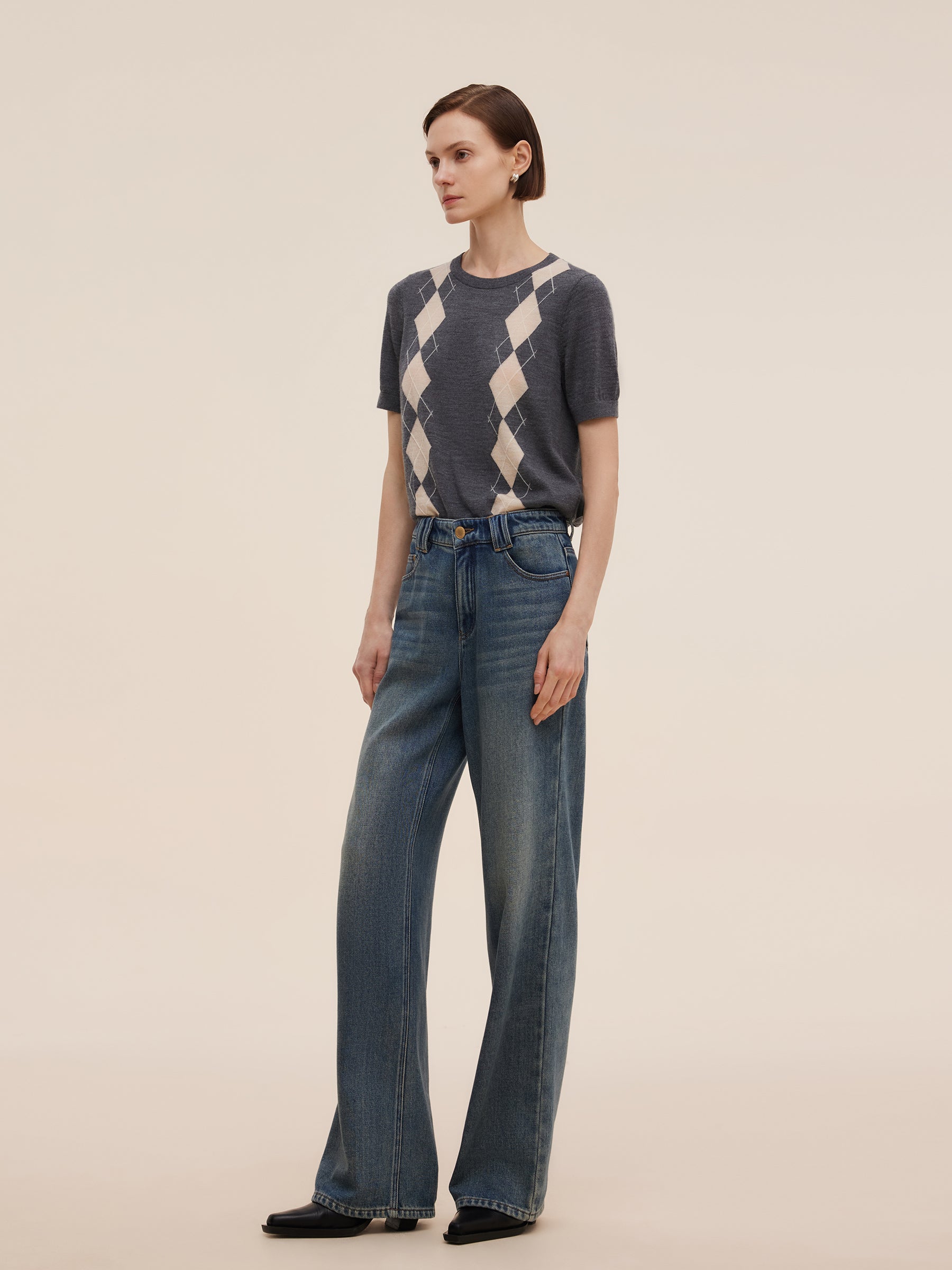 Printed Knit Top by SIENA - image 4