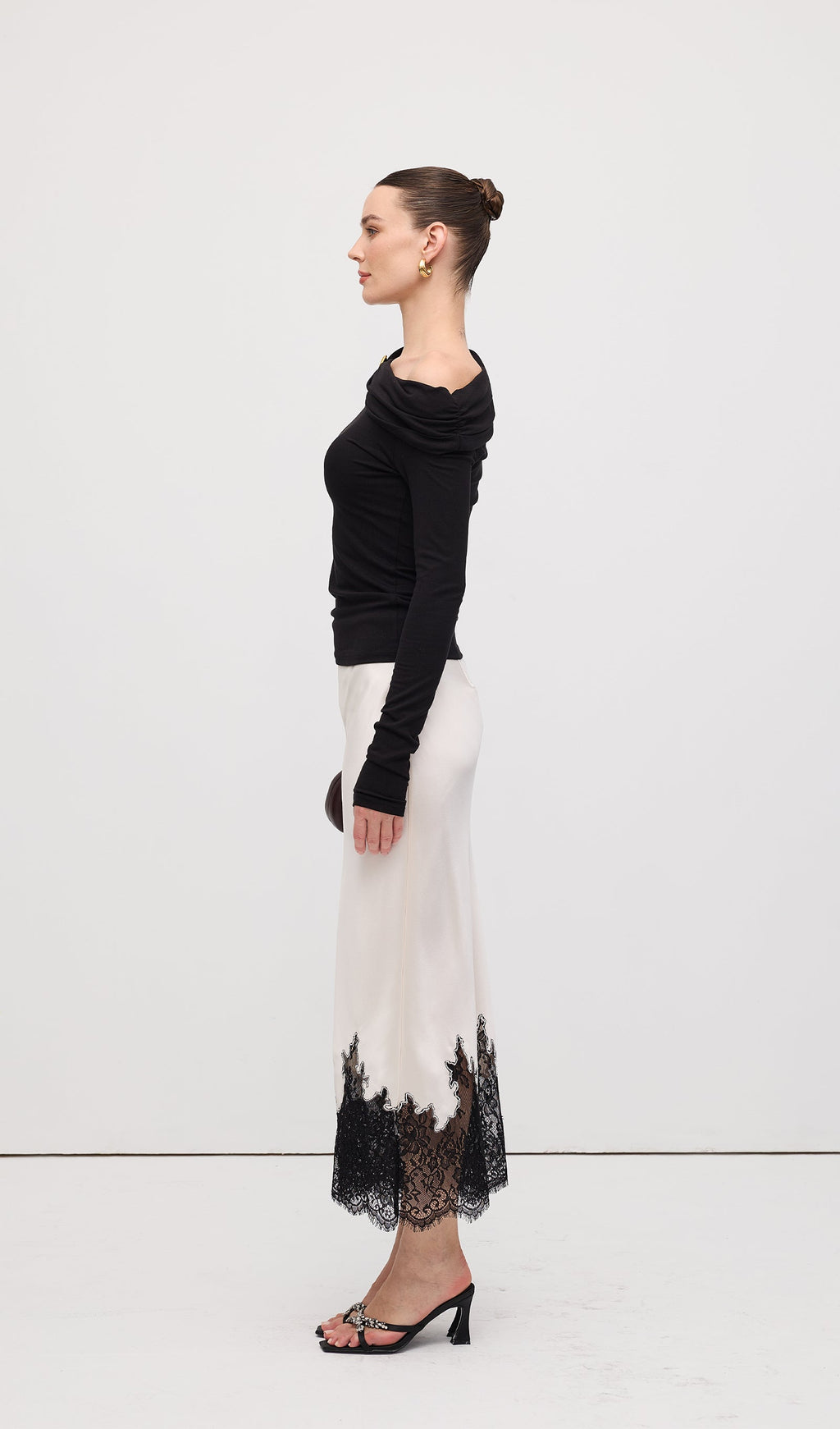 Lace Midi Skirt by SIENA - image 6
