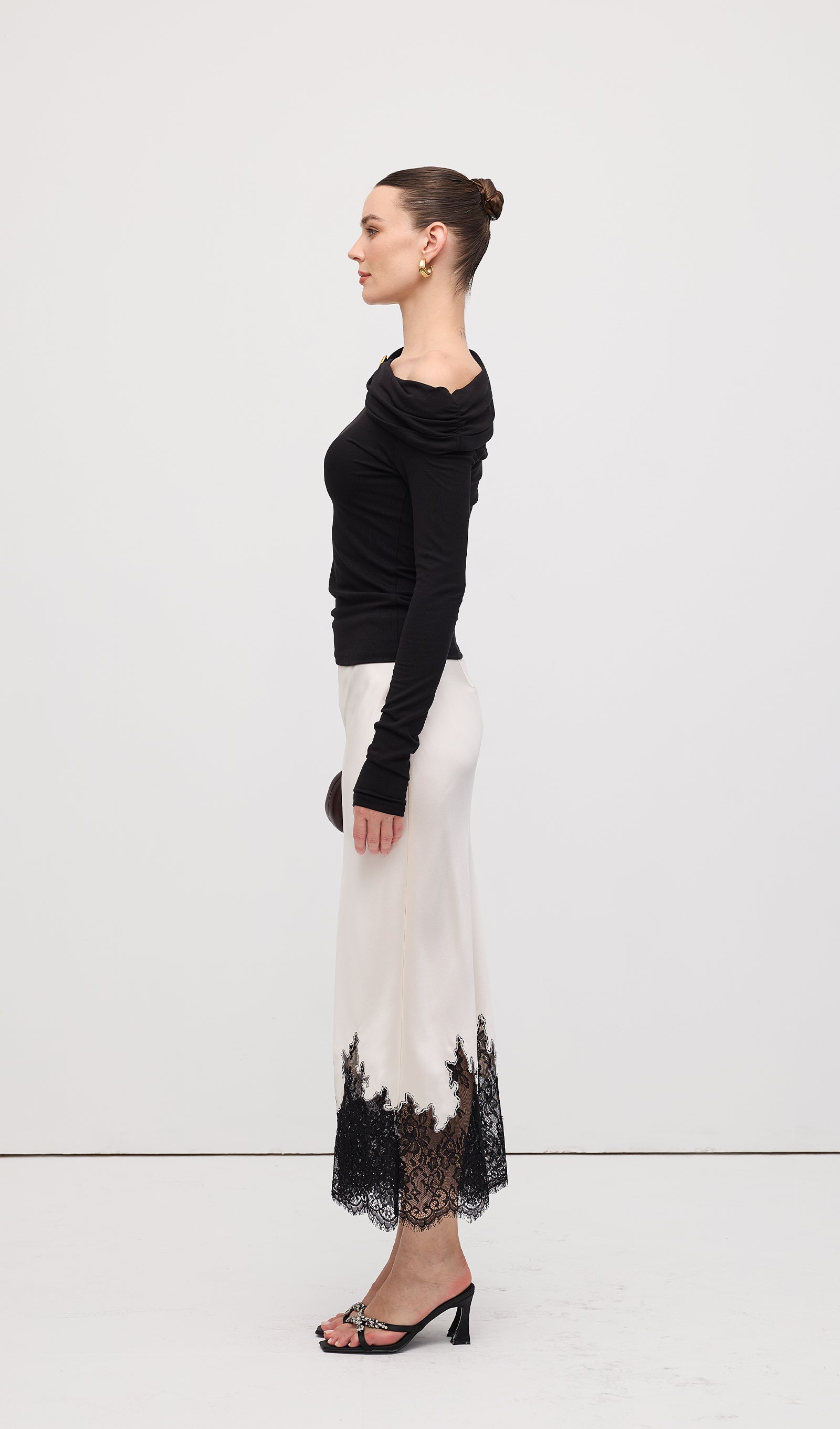 Lace Midi Skirt by SIENA - image 6