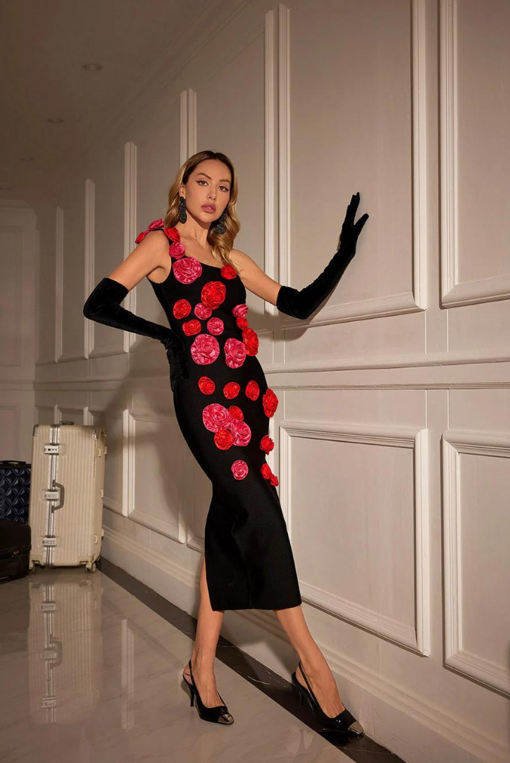 Natalia Floral Midi Dress by SIENA - image 5