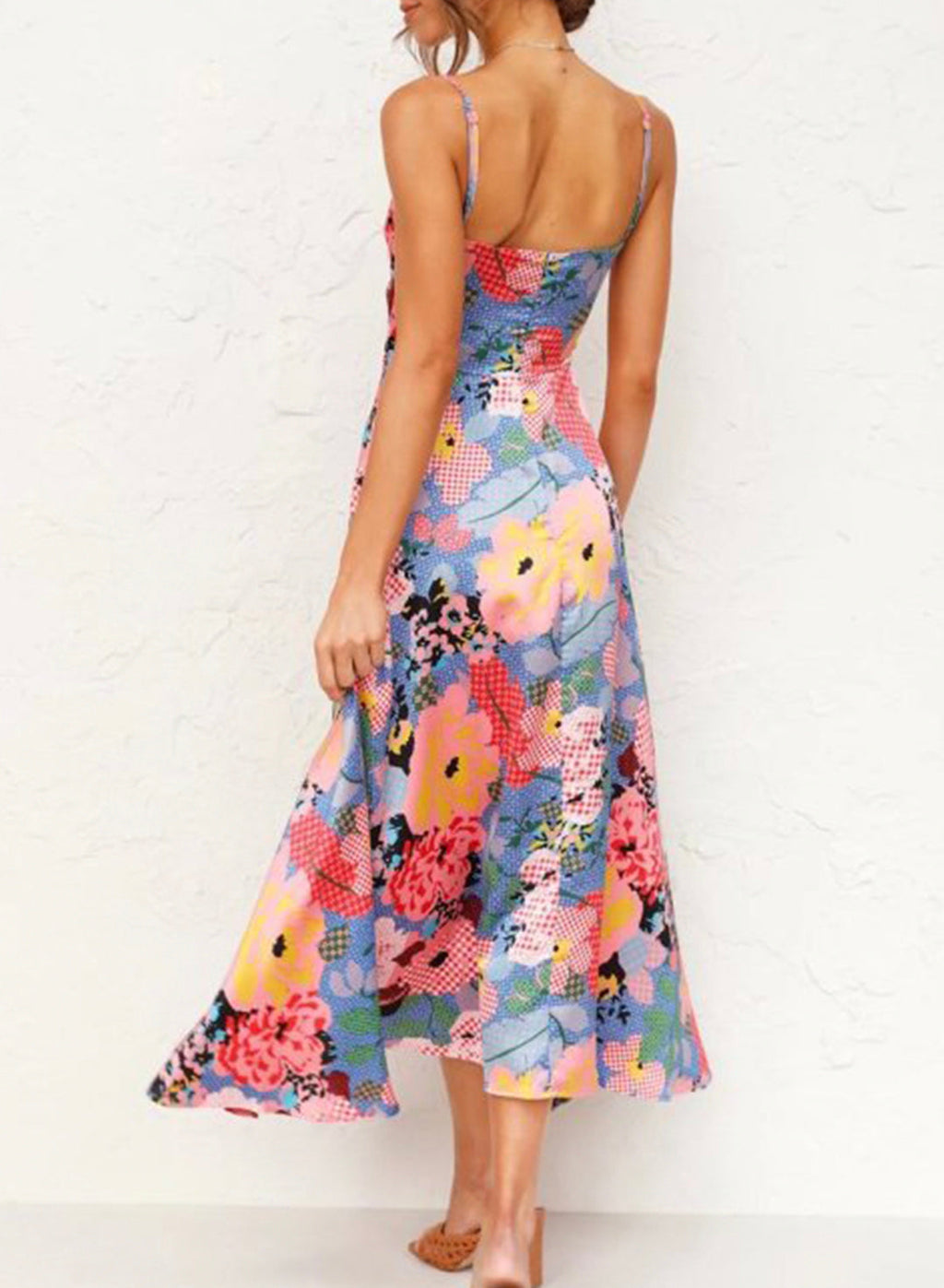 Saten Linen Satin Dress by SIENA - image 10