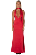 Karolina Satin Maxi Dress by SIENA