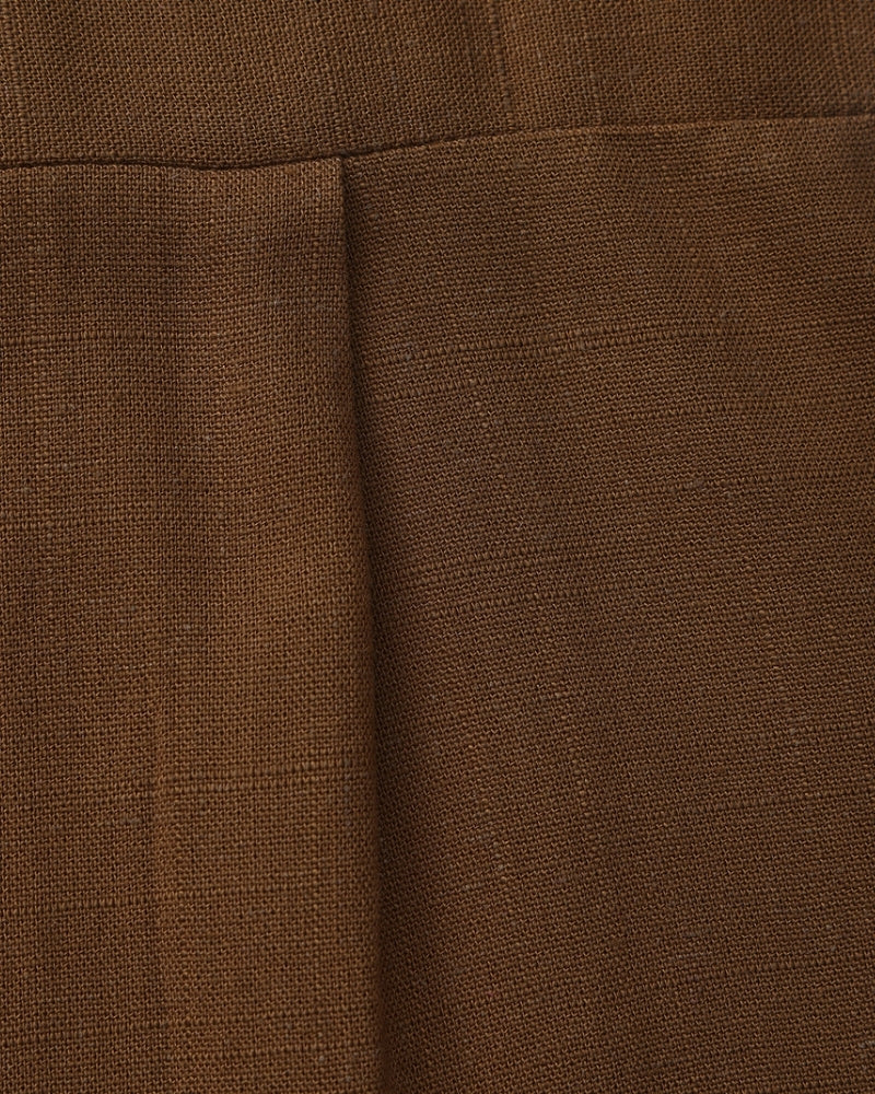 Mandarin Collar Shirt – Textured Cotton Mandarin Shirt