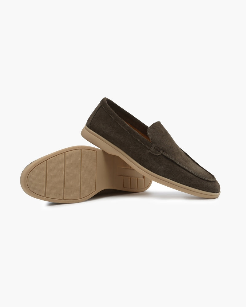 Suede Loafers