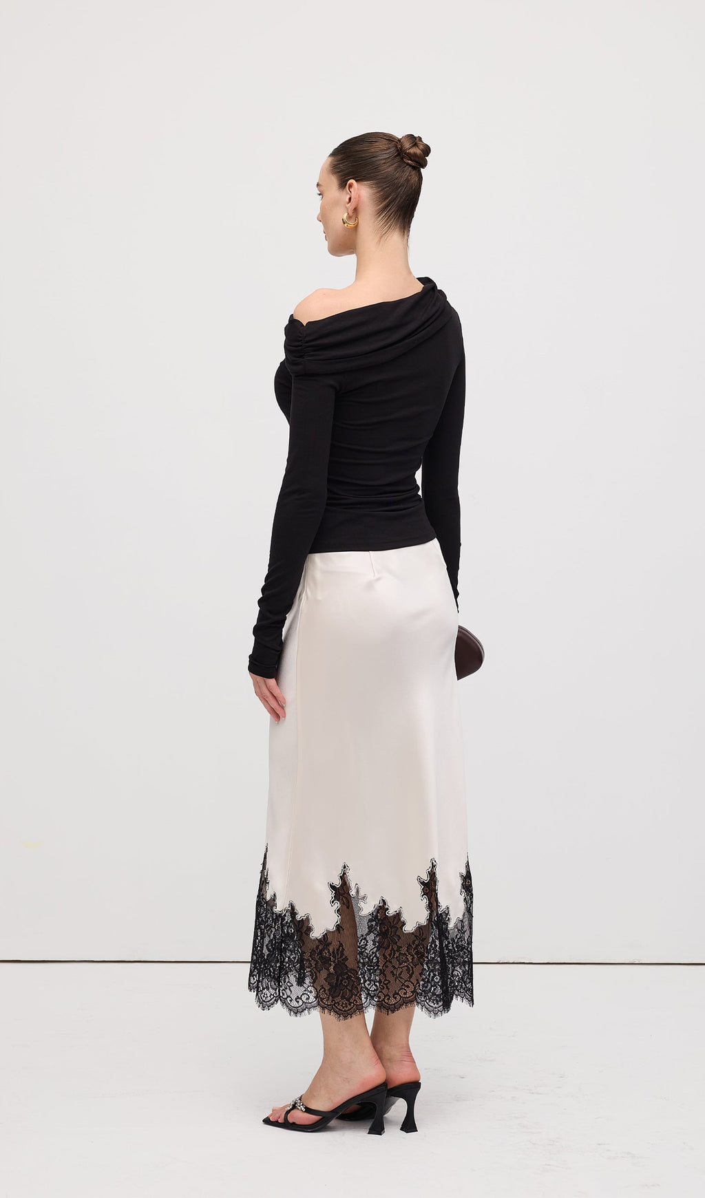 Lace Midi Skirt by SIENA - image 7