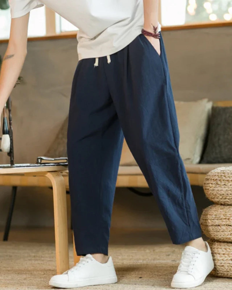 Cancun Cotton Trousers