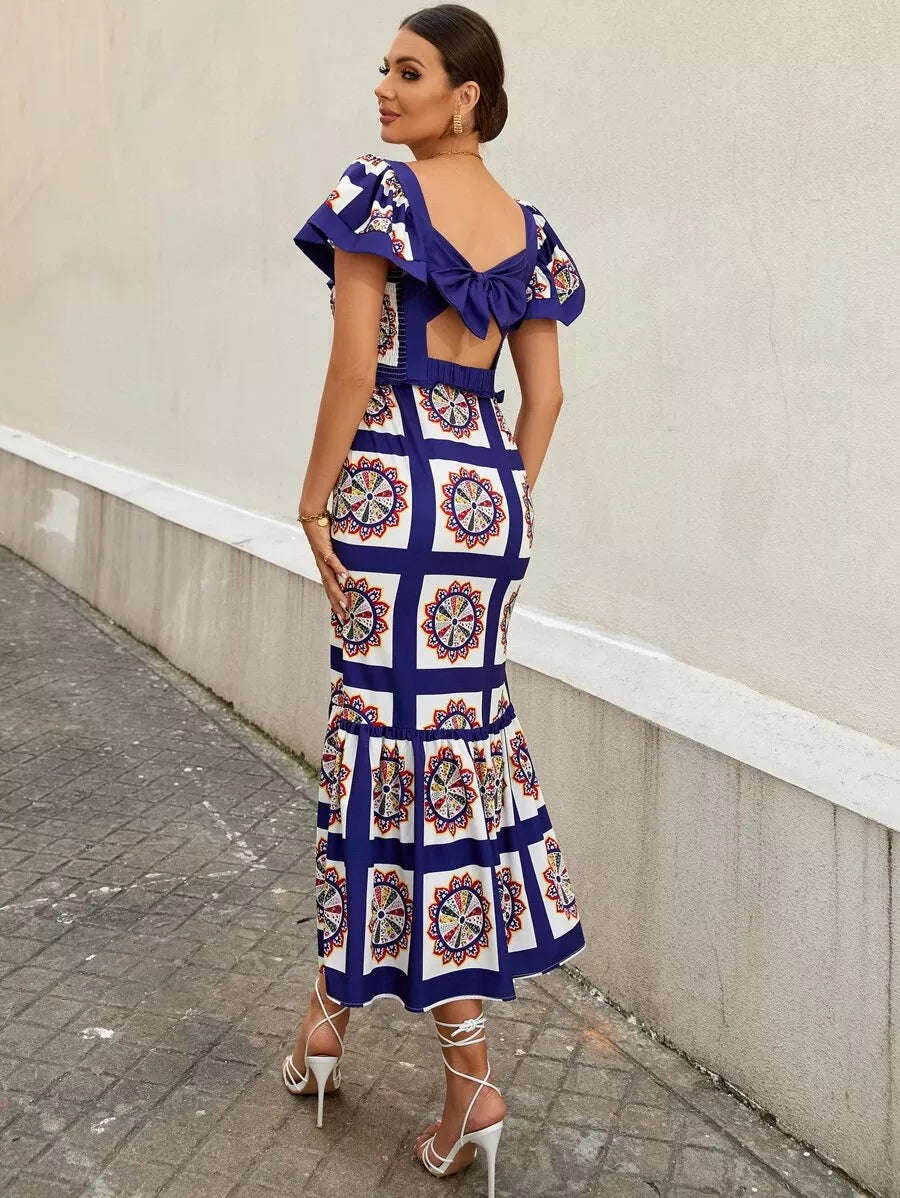 Patchwork Maxi Dress by SIENA - image 2