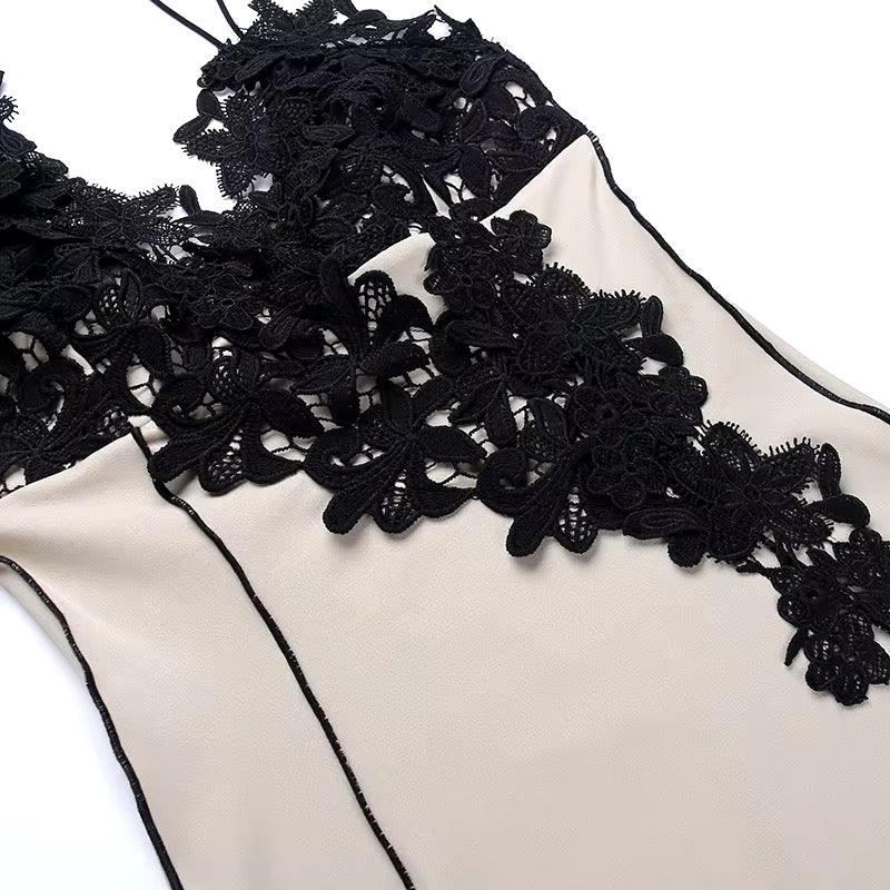 Laceluna Asymmetric Lace Dress by SIENA - image 10