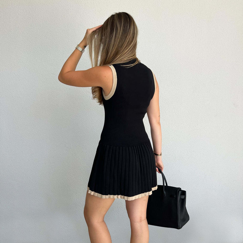 Nina Pleated Mini Dress by SIENA - image 7