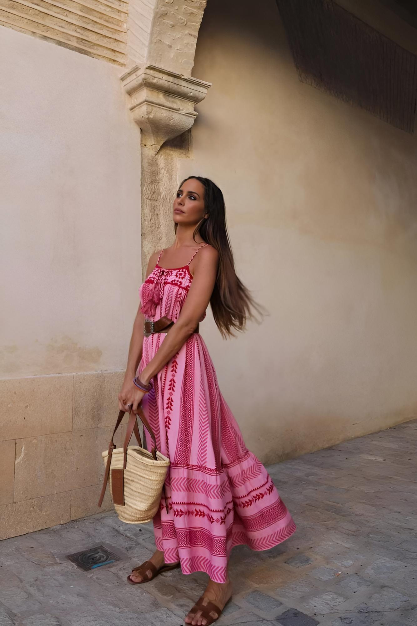 Etnik Printed Maxi Dress by SIENA - image 2