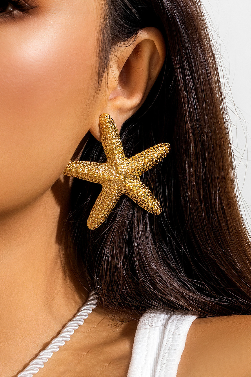 Starfish Lace Earrings by SIENA