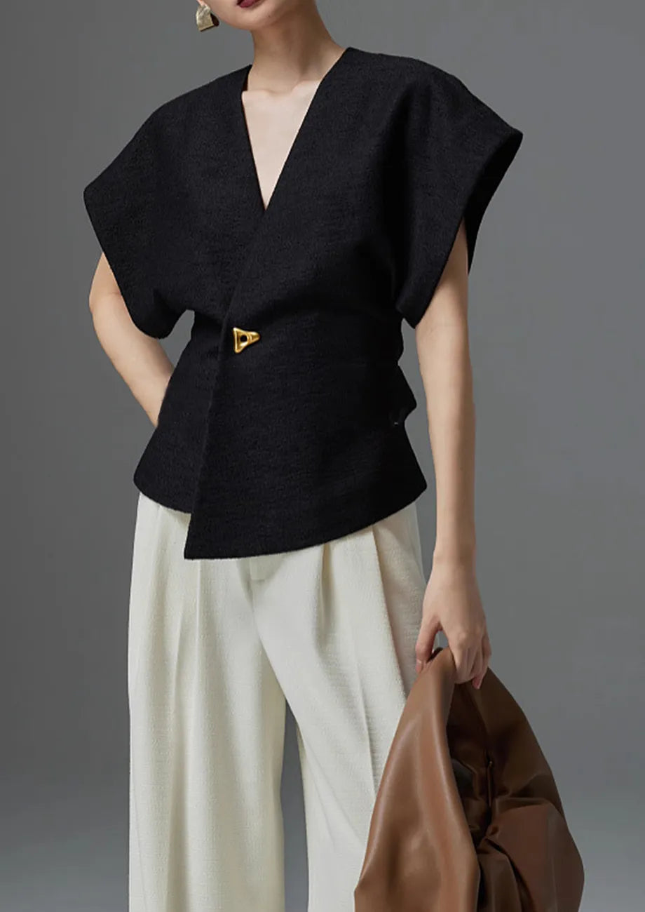 Kimono Buttoned Blouse by SIENA - image 6