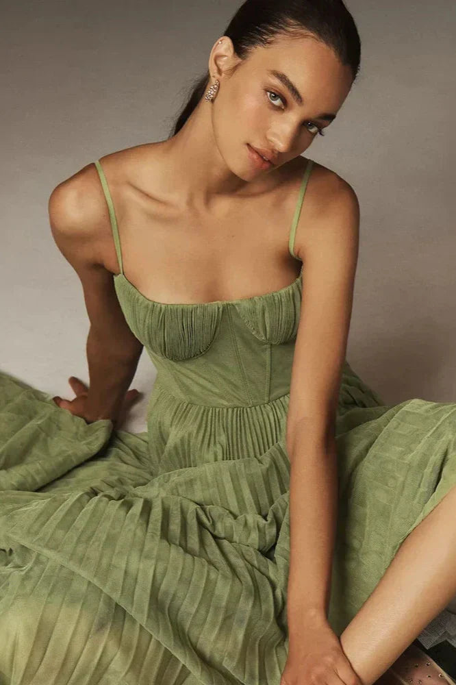 Corset Midi Dress by SIENA - image 4
