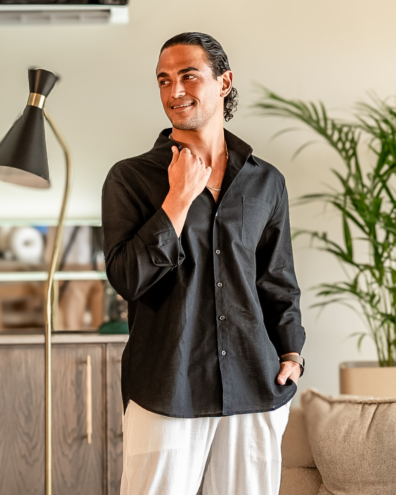 Cape Town 100% Linen Shirt
