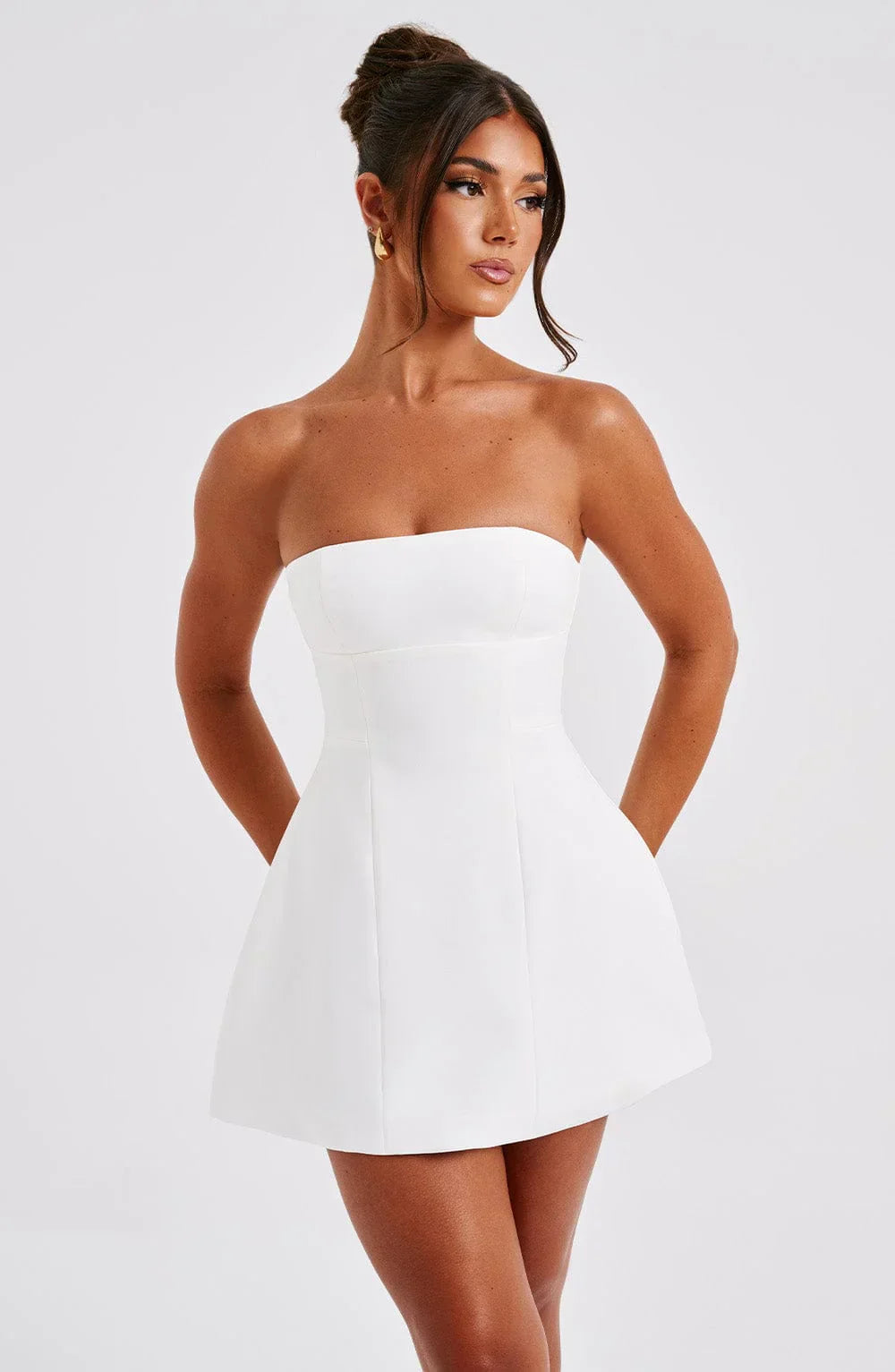 Asha Strapless Mini Dress by SIENA - image 8