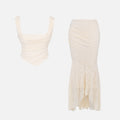 Conjunto Lace Skirt Set by SIENA