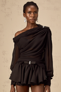 Andrea Crystal Mini Skirt Set by SIENA