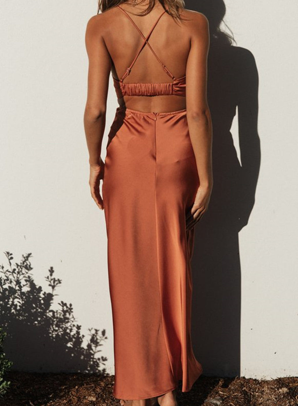 Saten Satin Midi Dress by SIENA - image 5