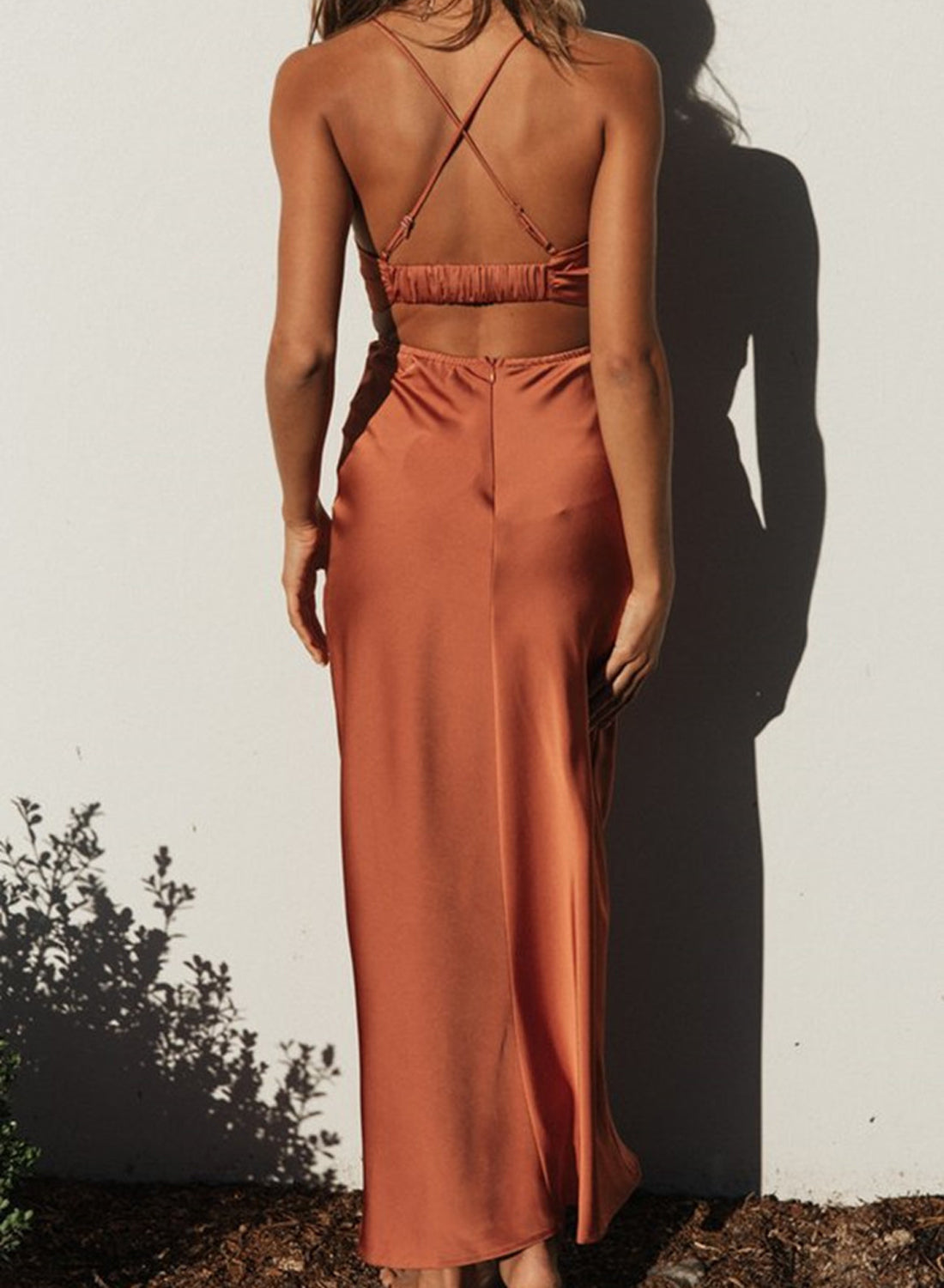 Saten Satin Midi Dress by SIENA - image 5