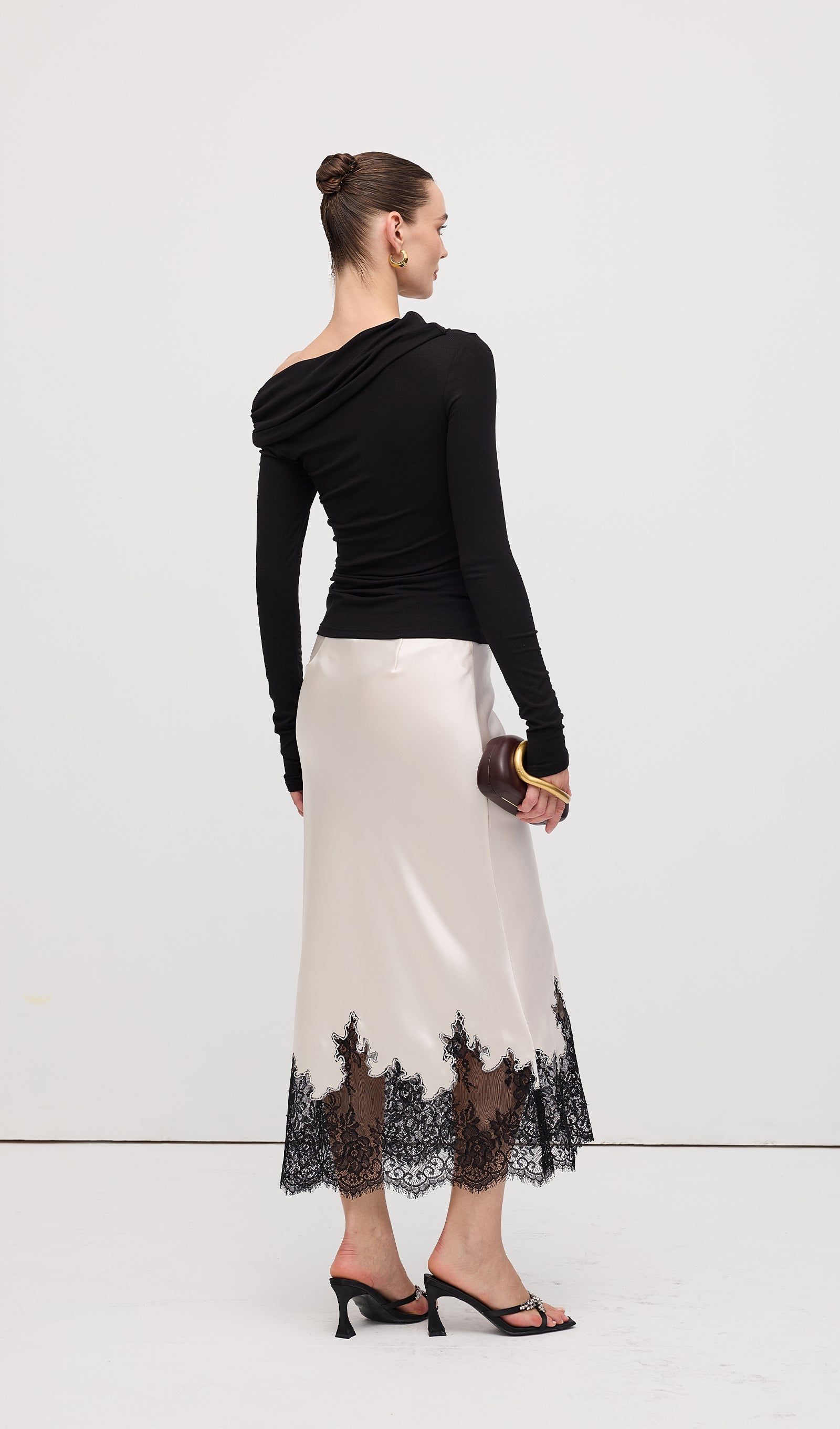 Lace Midi Skirt by SIENA - image 10