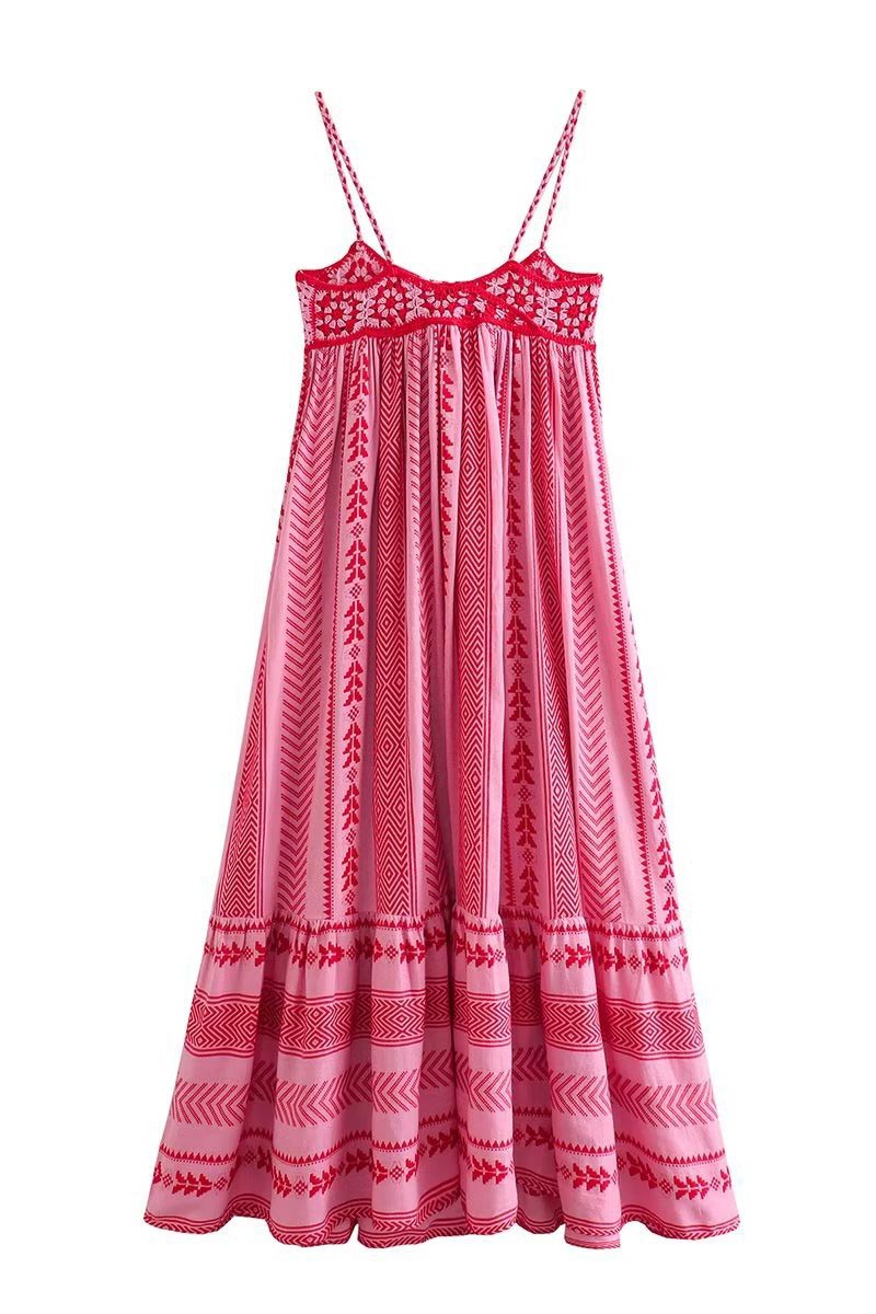Etnik Printed Maxi Dress by SIENA - image 5