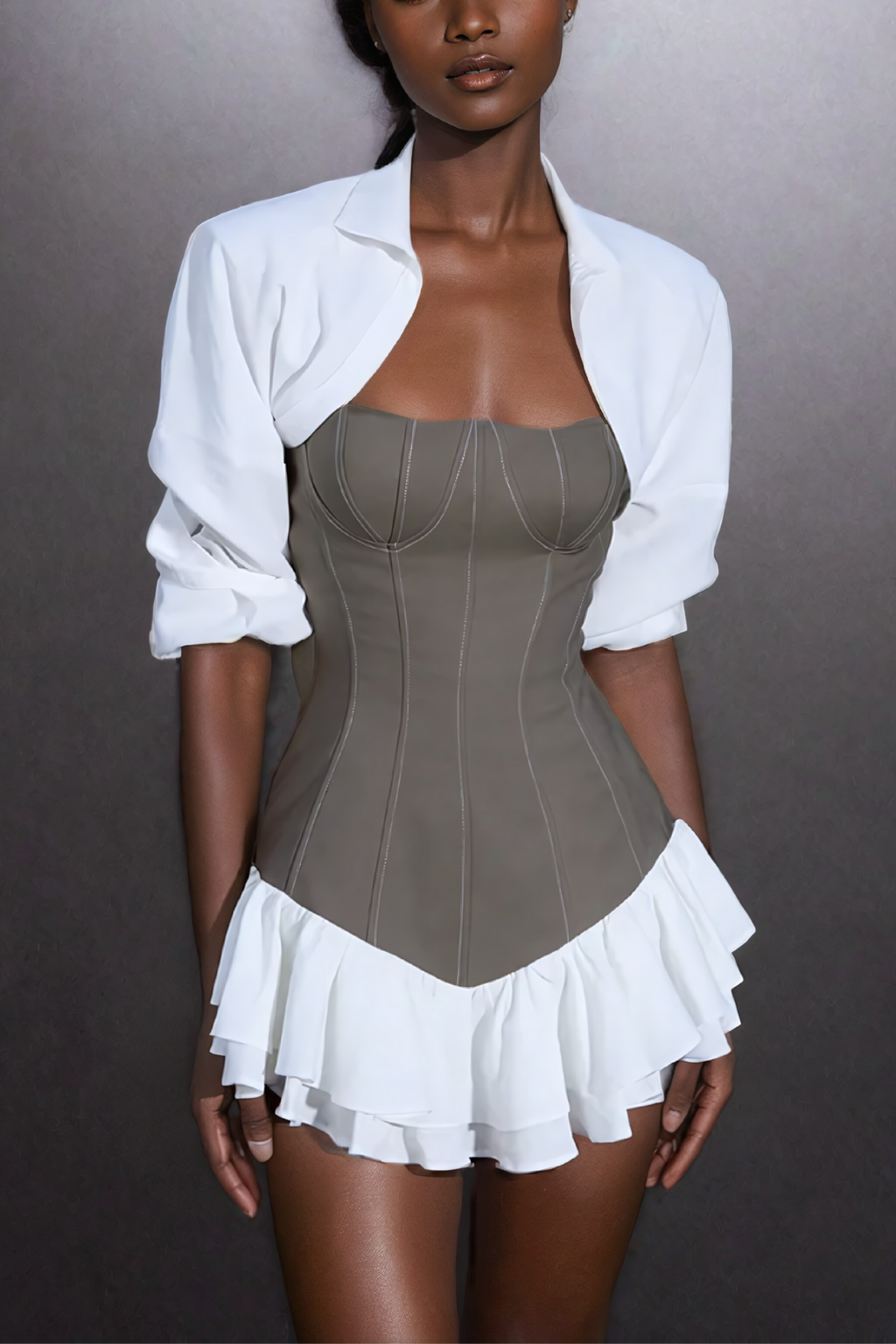 Abilene Corset Mini Dress by SIENA - image 3