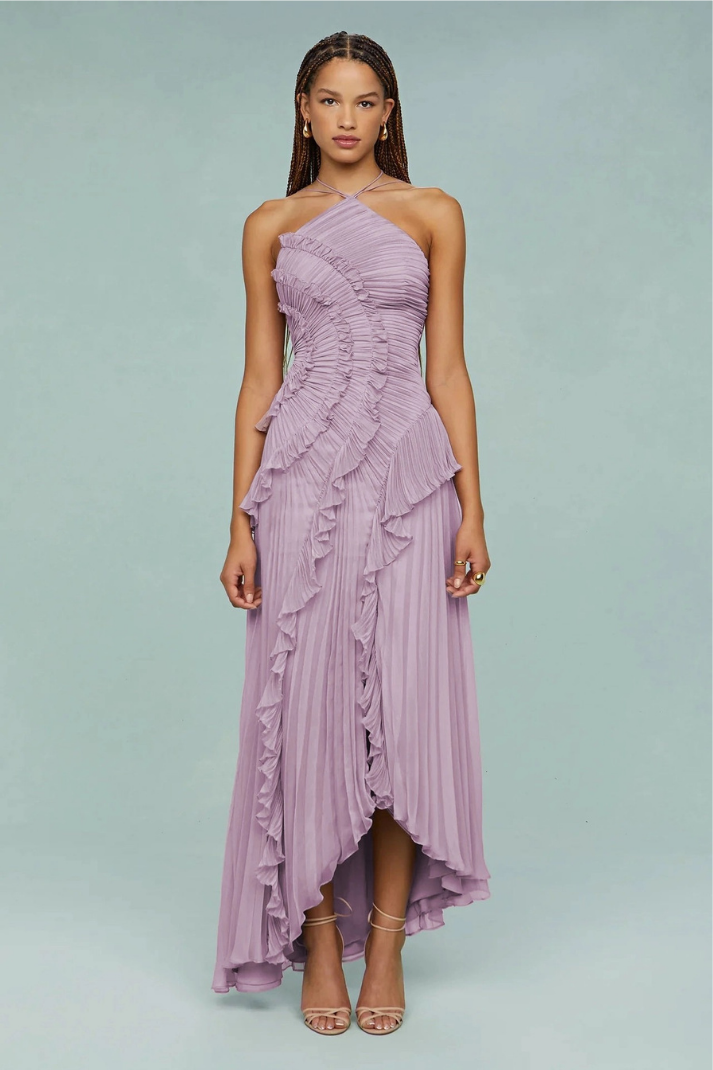 Anabella Halter Midi Dress by SIENA - image 2