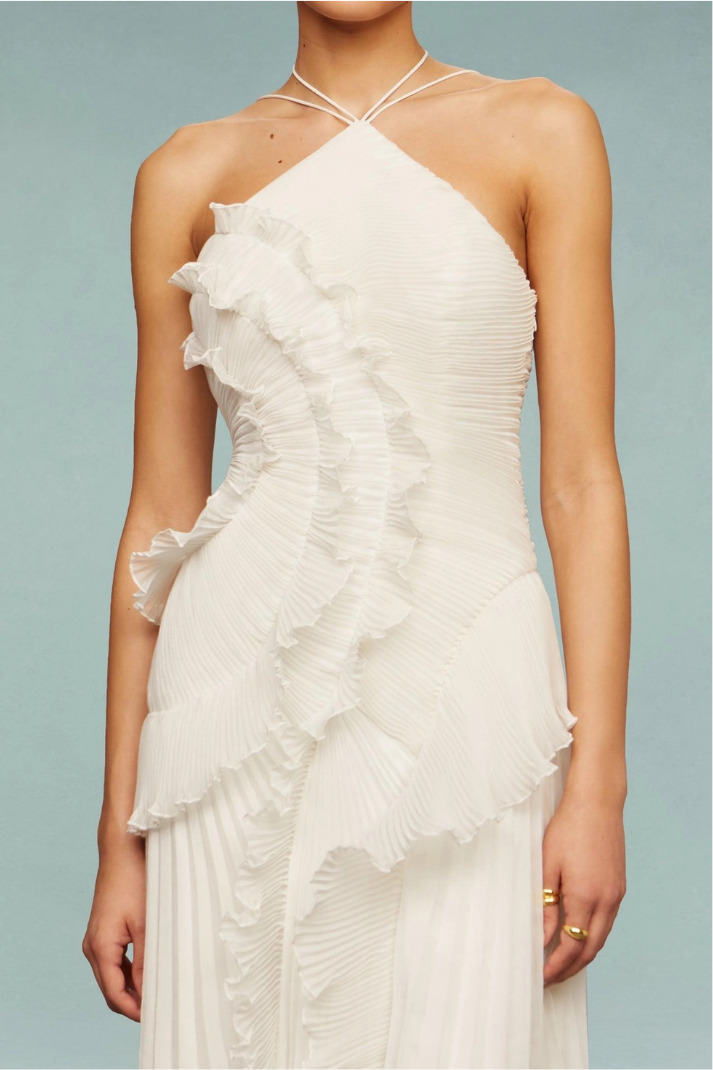 Anabella Halter Midi Dress by SIENA - image 4