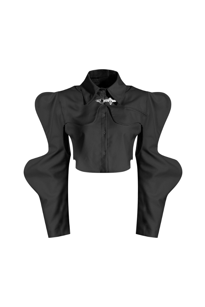 Sarina Asymmetric Shirt by SIENA - image 3
