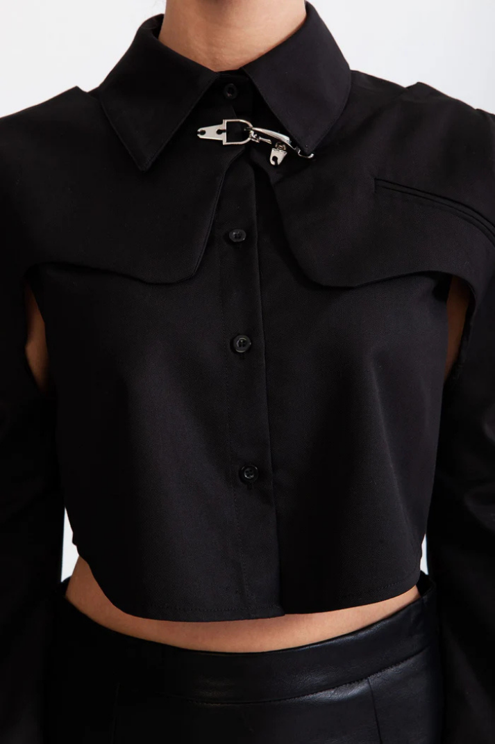 Sarina Asymmetric Shirt by SIENA - image 4