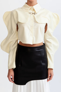 Sarina Asymmetric Shirt by SIENA - image 2