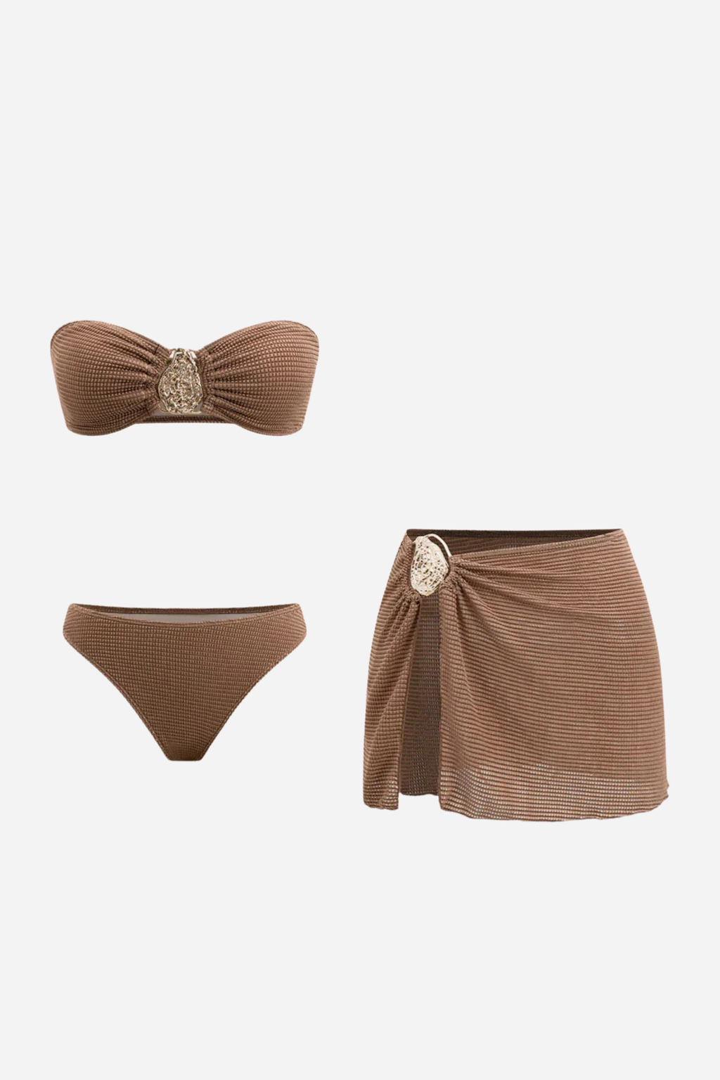 Bandeau Asymmetric Bikini Set by SIENA - image 2