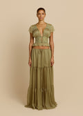 Yuksek High Waist Skirt Set by SIENA
