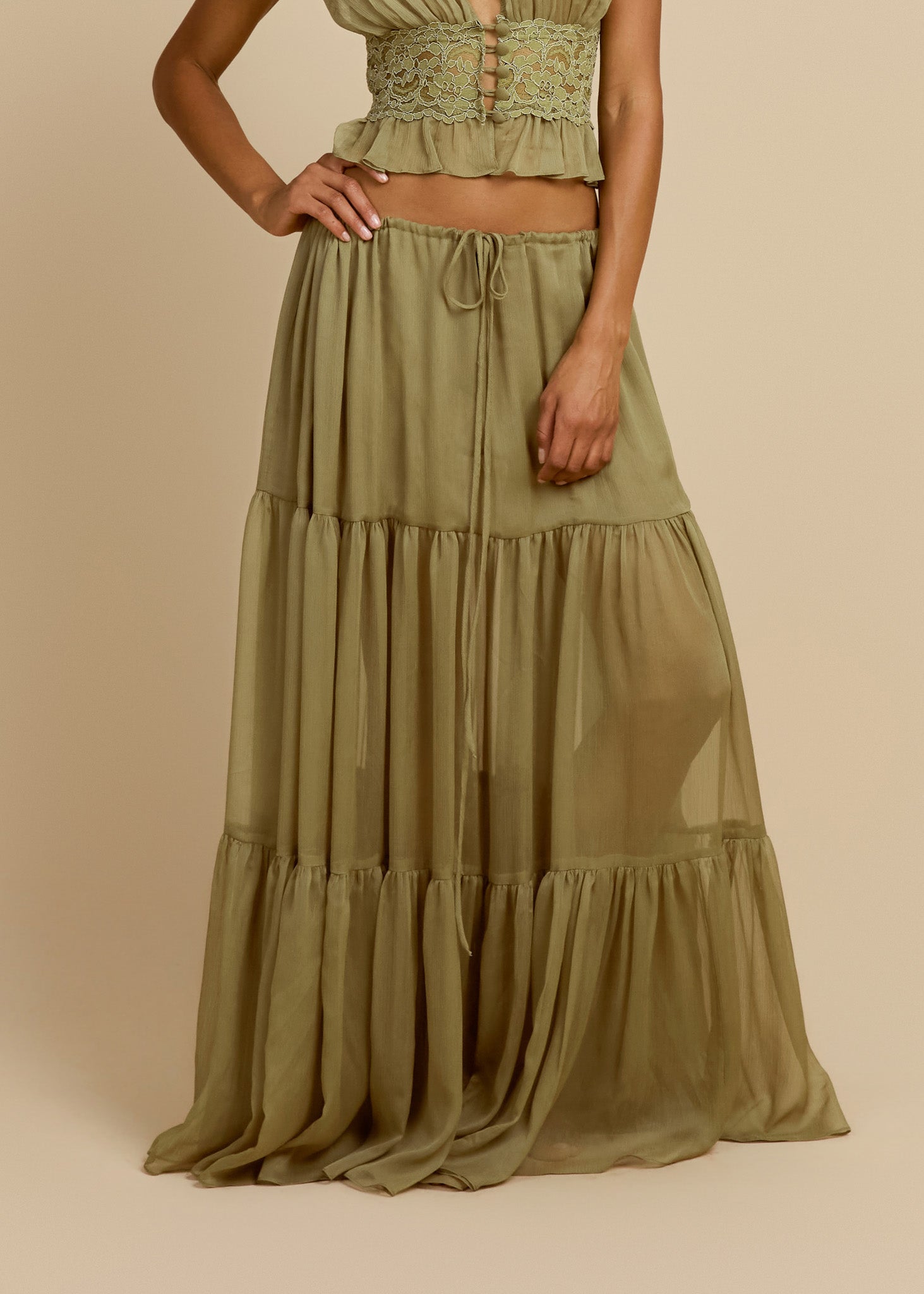 Yuksek High Waist Skirt Set by SIENA - image 5
