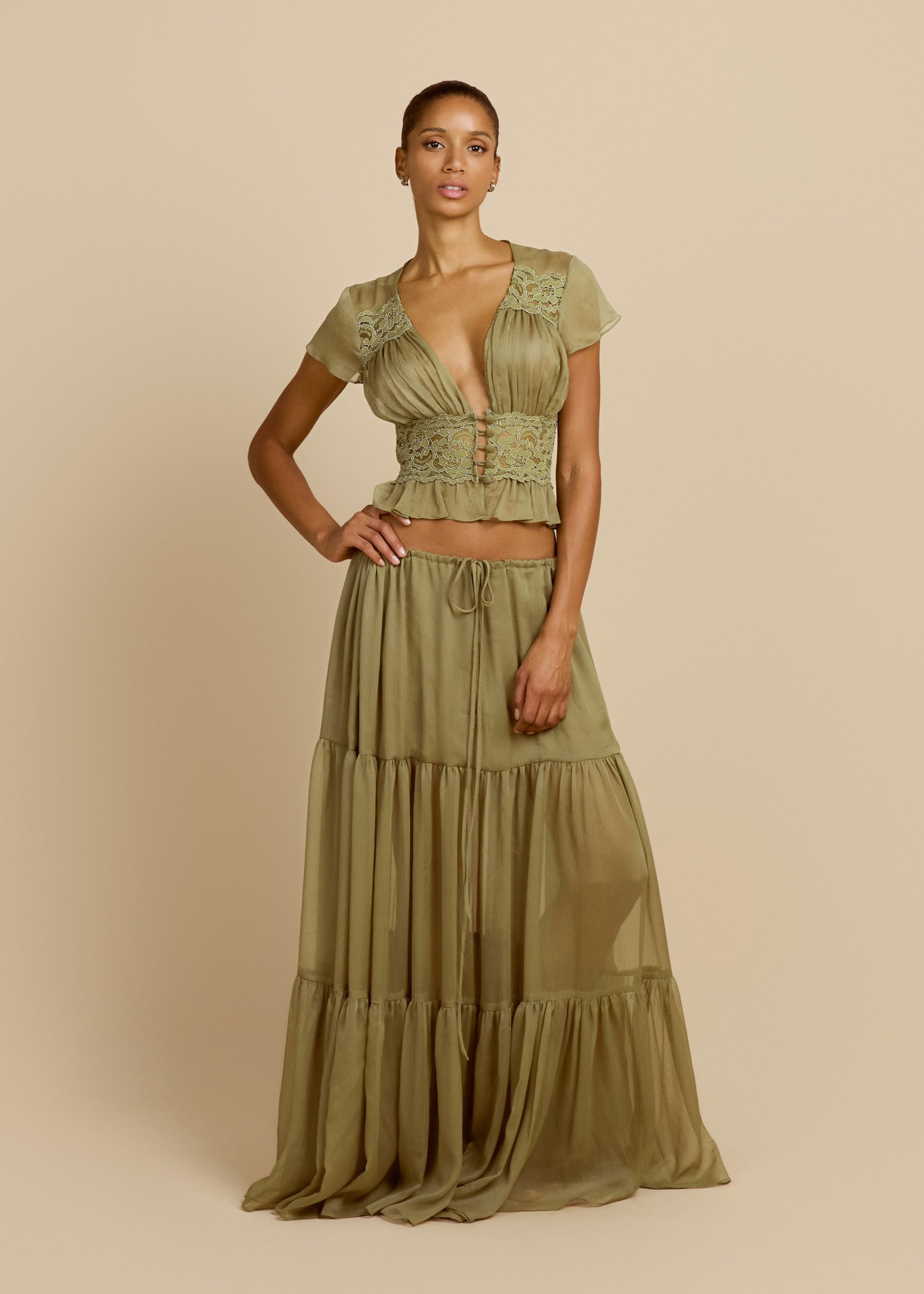 Yuksek High Waist Skirt Set by SIENA - image 7