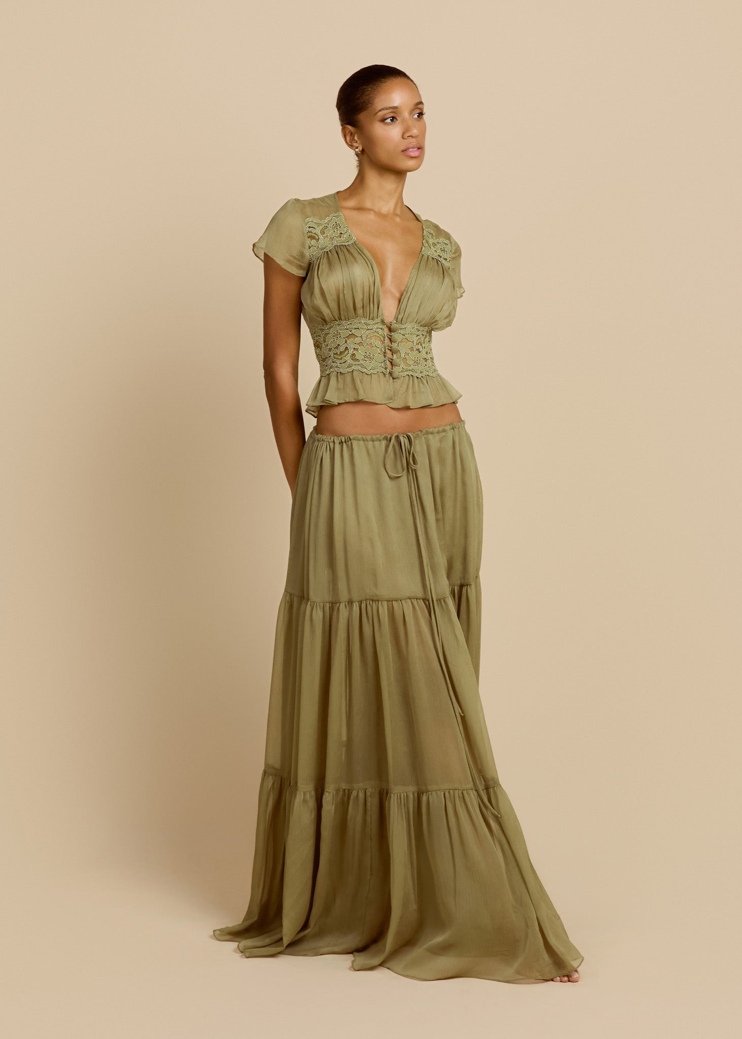 Yuksek High Waist Skirt Set by SIENA - image 4