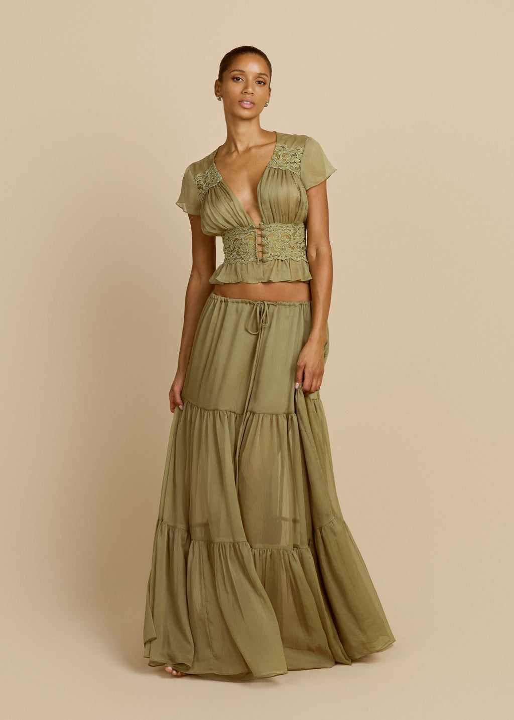 Yuksek High Waist Skirt Set by SIENA - image 6
