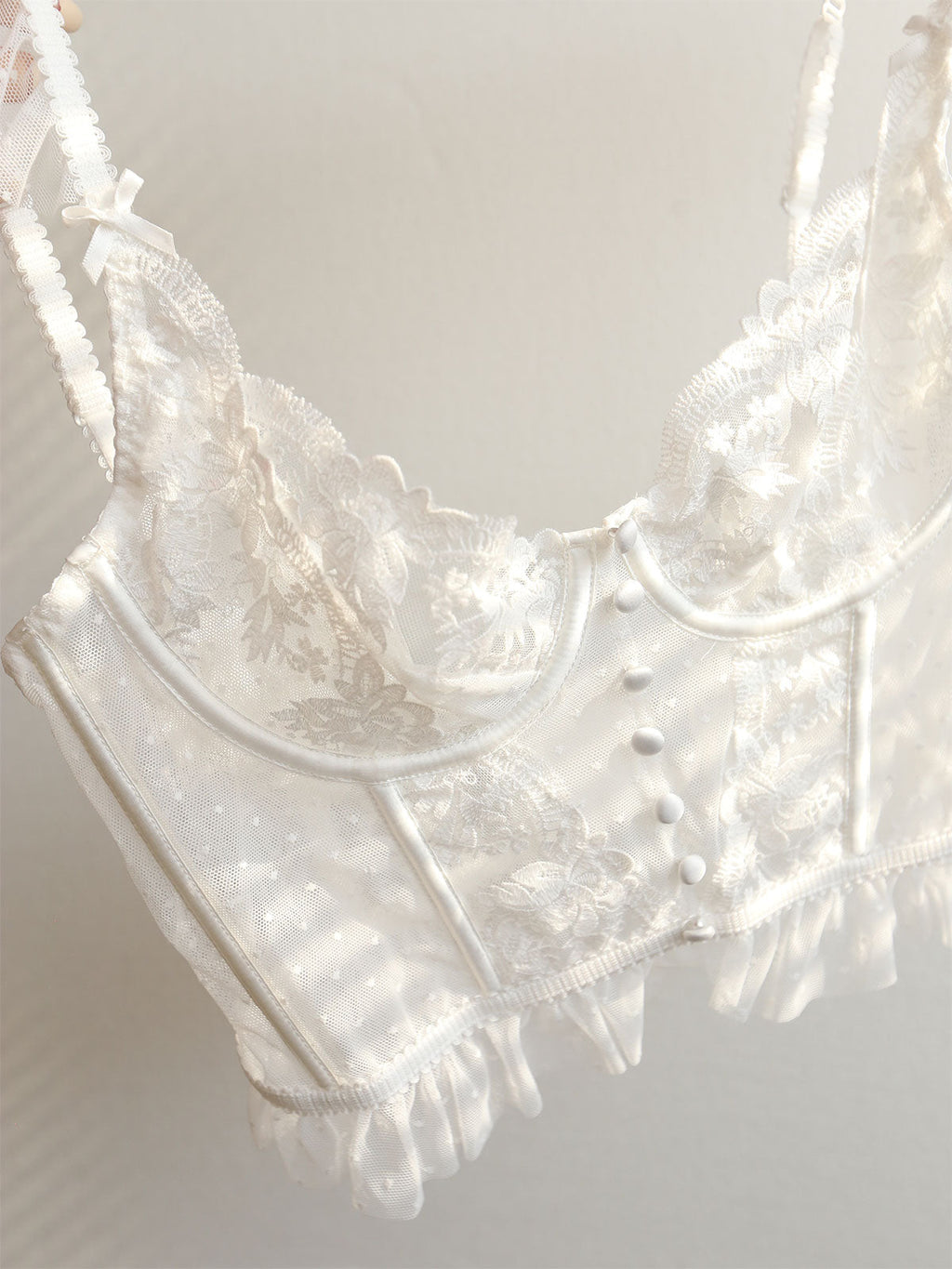 Floral Lace Corset Top by SIENA - image 2