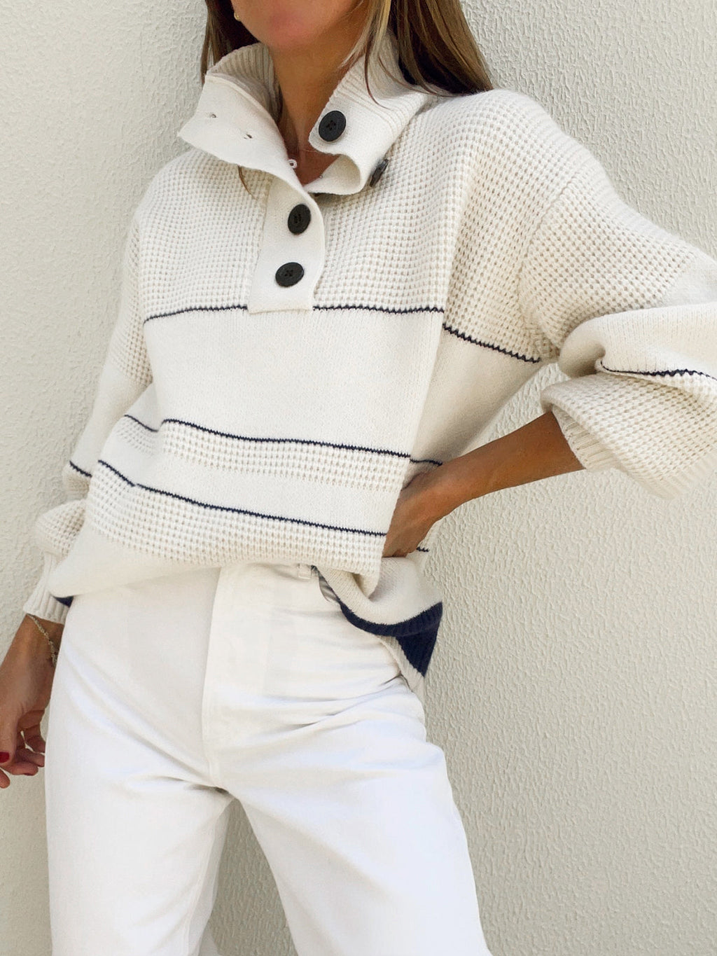 Ack Buttoned Cardigan by SIENA