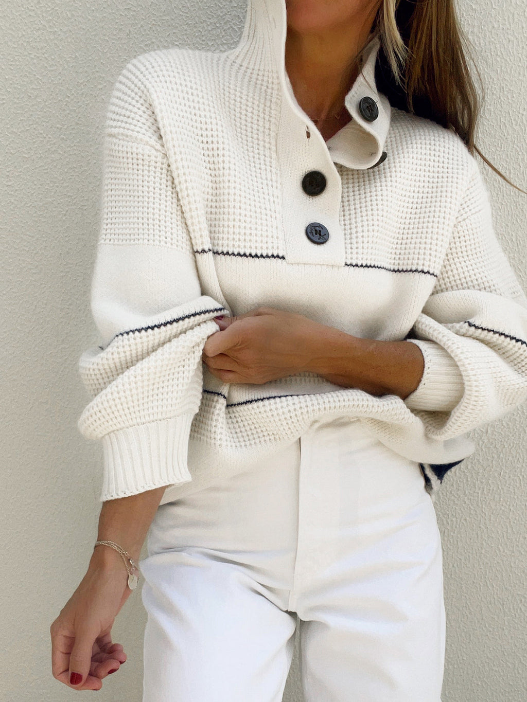 Ack Buttoned Cardigan by SIENA - image 3